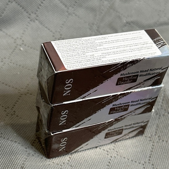 Mushroom Head Natural Hairline Powder - Brown 3 pack - Picture 4 of 6